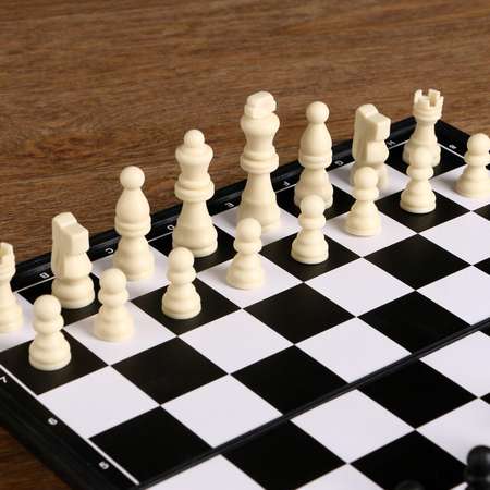Шахматы Sima-Land «Слит» 31х31 см король h 6.5 см пешка h 3 см