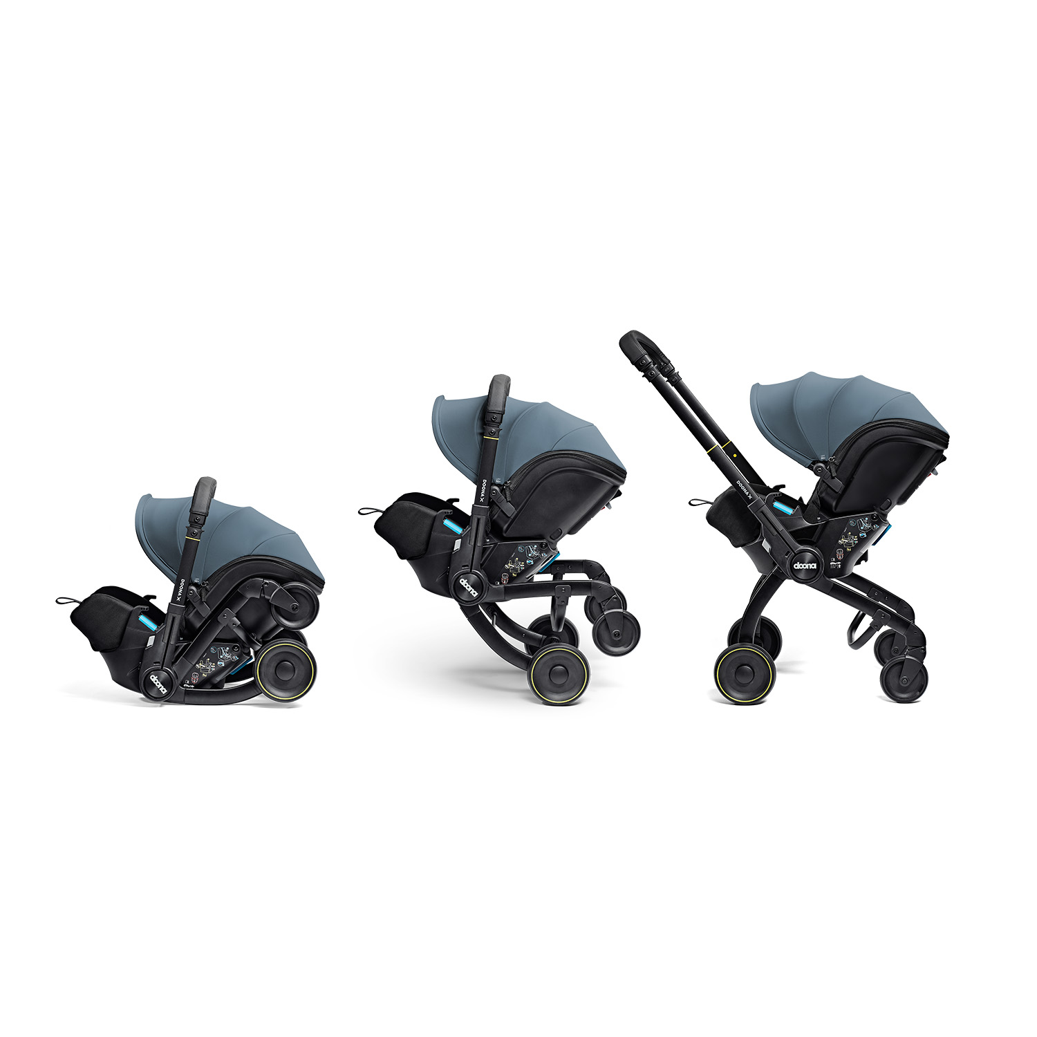 Автокресло Doona X Ocean Blue Isofix 0 (0 -13 кг) - фото 24