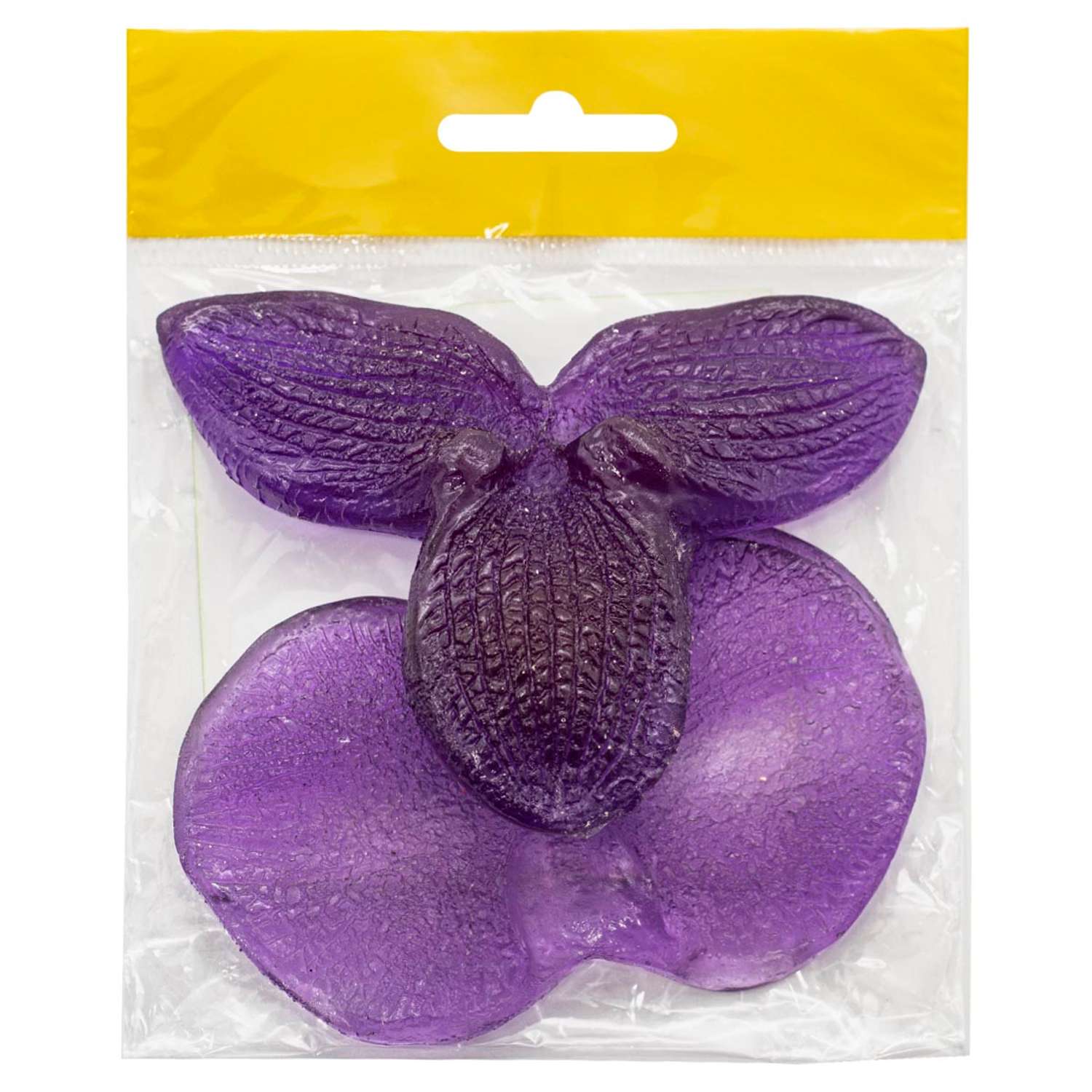 Молд - шаблон Айрис односторонний для творчества флористический пластиковый Орхидея 11*7 см - фото 3