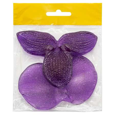 Молд - шаблон Айрис односторонний для творчества флористический пластиковый Орхидея 11*7 см