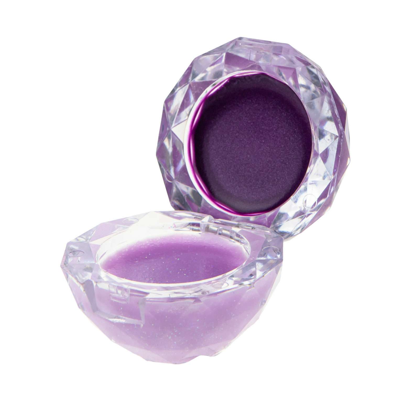 Блеск для губ Lukky Даймонд 2 в 1 цвет фиолетовый и нежно-сиреневый - фото 1
