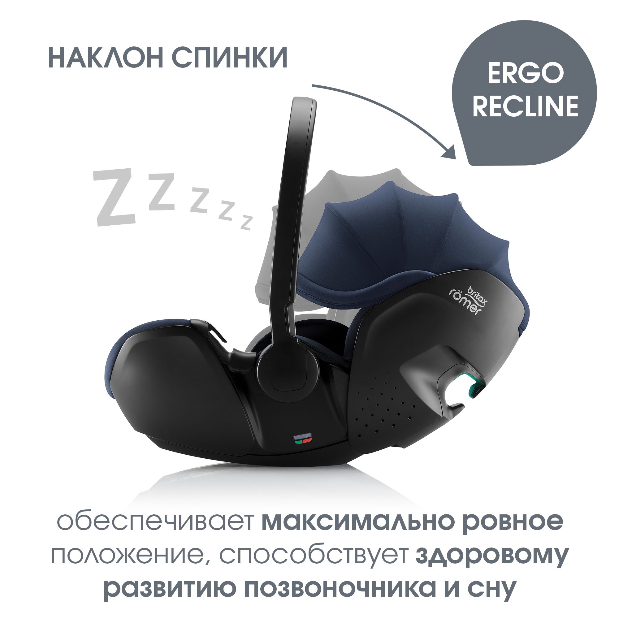 Детское автокресло Britax Roemer BABY-SAFE PRO Night Blue для новорожденных - фото 6