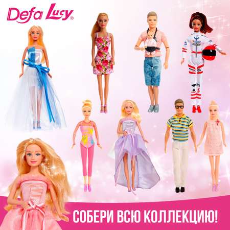 Кукла-модель Defa Lucy «Гонщица»с аксессуарами