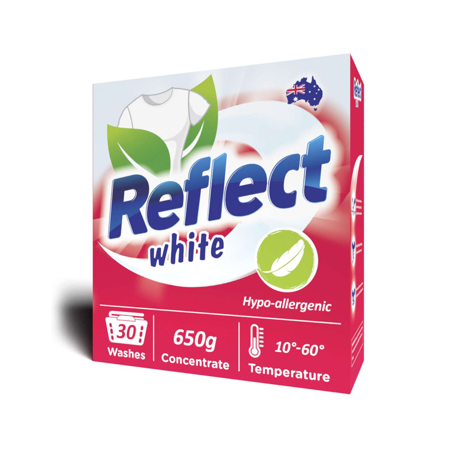 Стиральный порошок Reflect WHITE гипоаллергенный ЭКОлогичный концентрированный для белого белья 650 г 30 стирок - фото 2