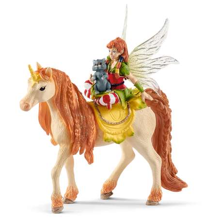 Набор SCHLEICH Фея Марвин с блестящим единорогом 3предмета 70567