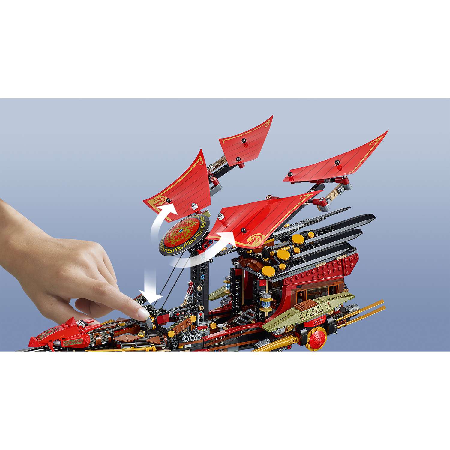 Конструктор LEGO Ninjago Корабль "Дар Судьбы". Решающая битва (70738) - фото 6