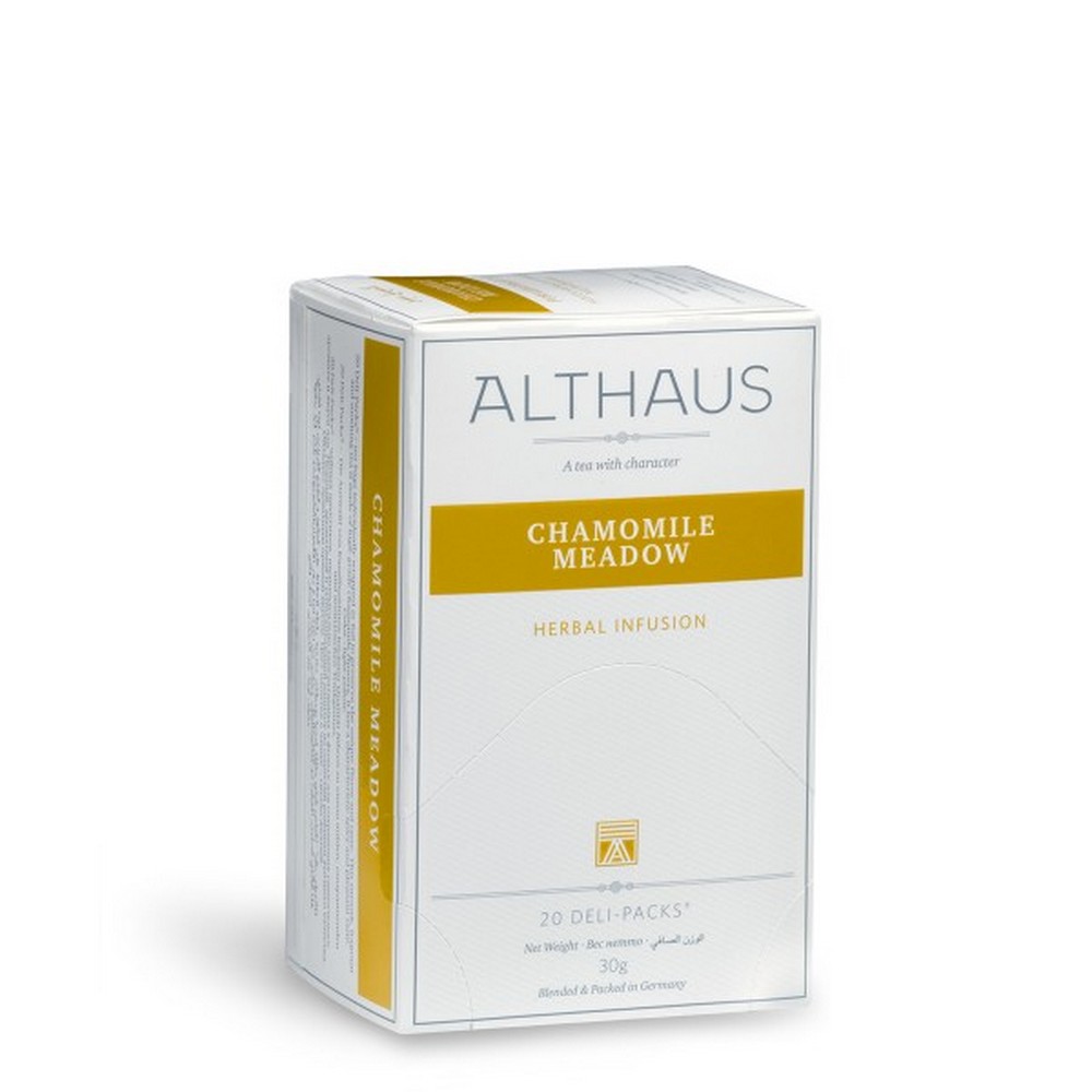 Чай ALTHAUS Deli Packs Camomile Meadow 20 x 1.5g - фото 1