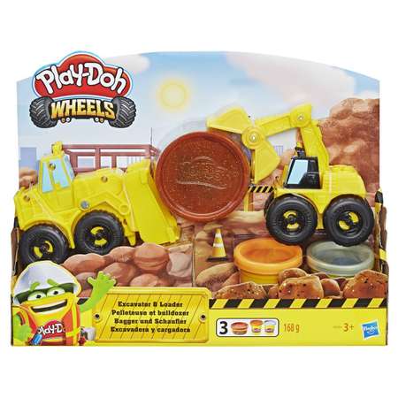 Набор Play-Doh Wheels Экскаватор E4294EU4