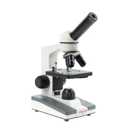 Микроскоп школьный Микромед С-11 с препаратами