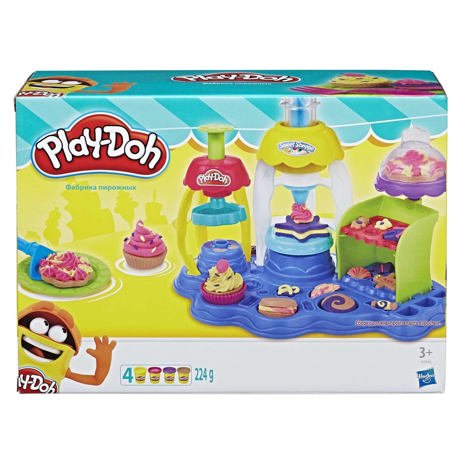 Игровой набор Play-Doh PLUS Фабрика пирожных - фото 4