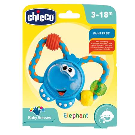 Игрушка Chicco погремушка Слоненок