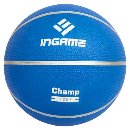 Мяч баскетбольный InGame CHAMP №7 синий
