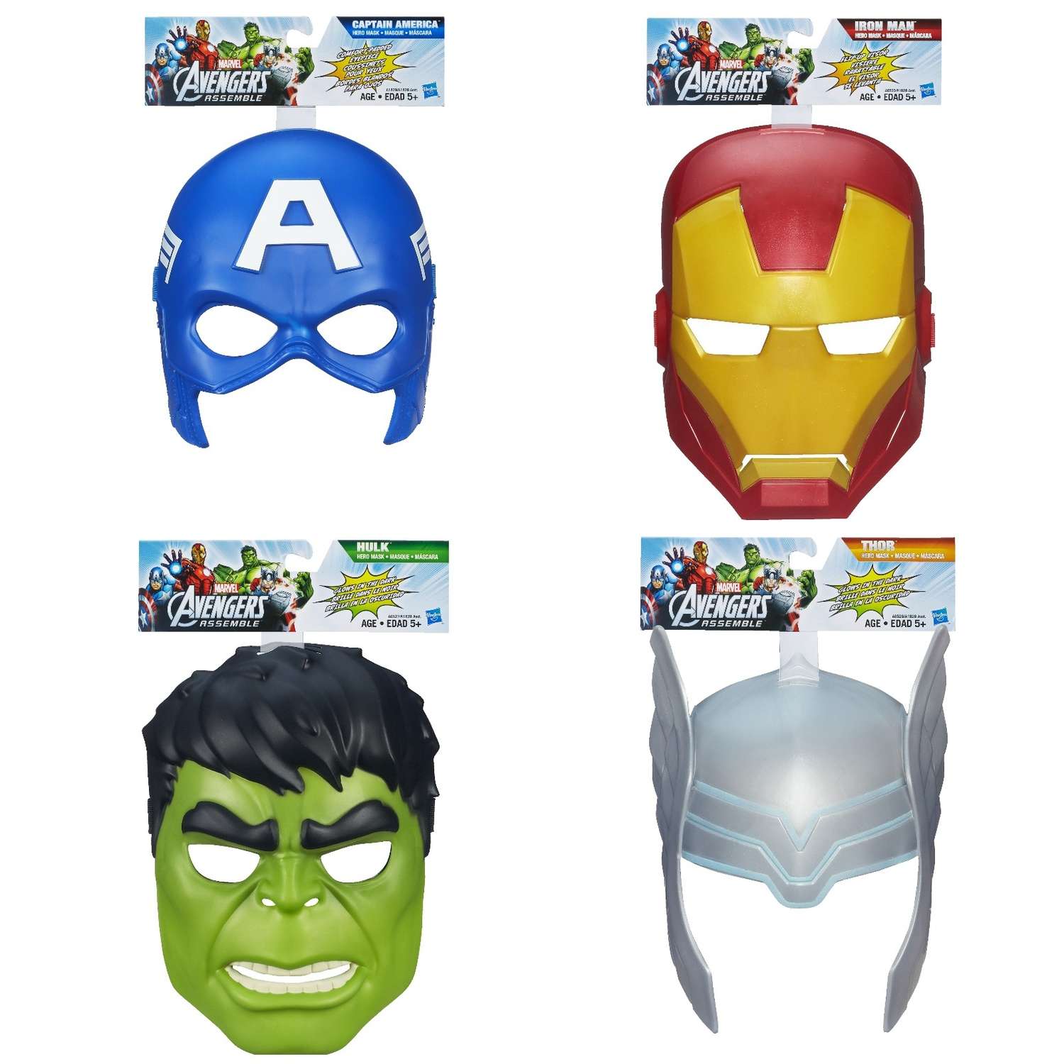 Базовые маски Мстителей Marvel в ассортименте - фото 2