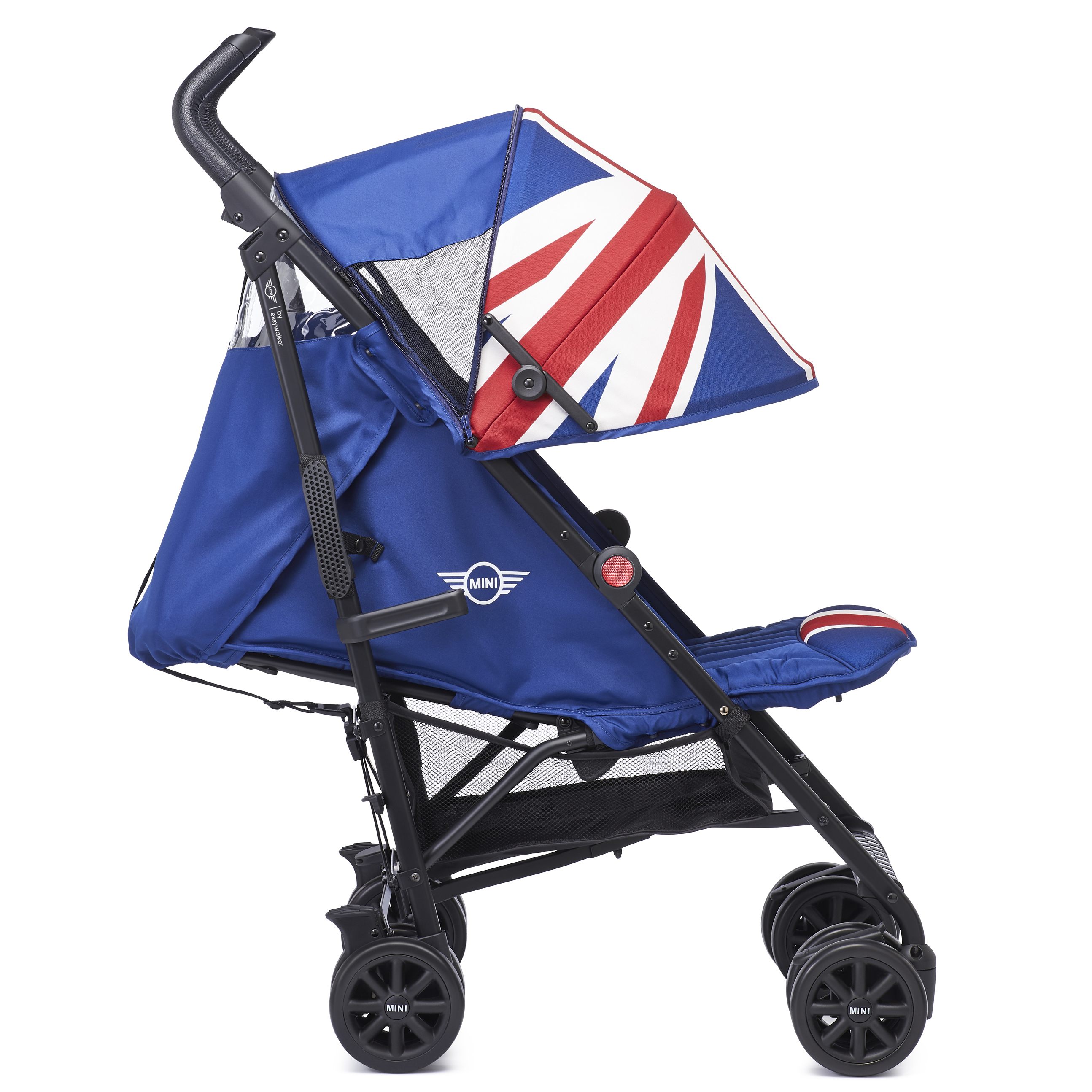 Коляска Easywalker Mini Buggy+ Union Jack Classic с бампером - фото 4