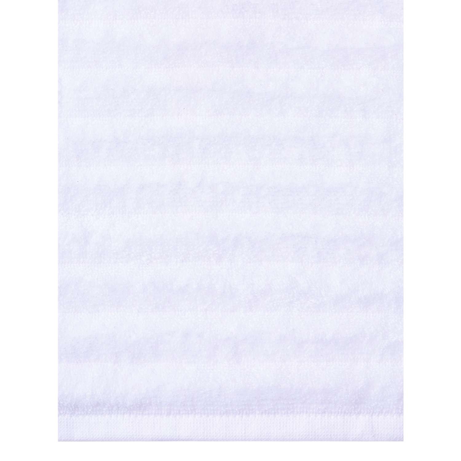 Полотенце махровое LUCKY Волна 40x60 см 100% хлопок белый - фото 5