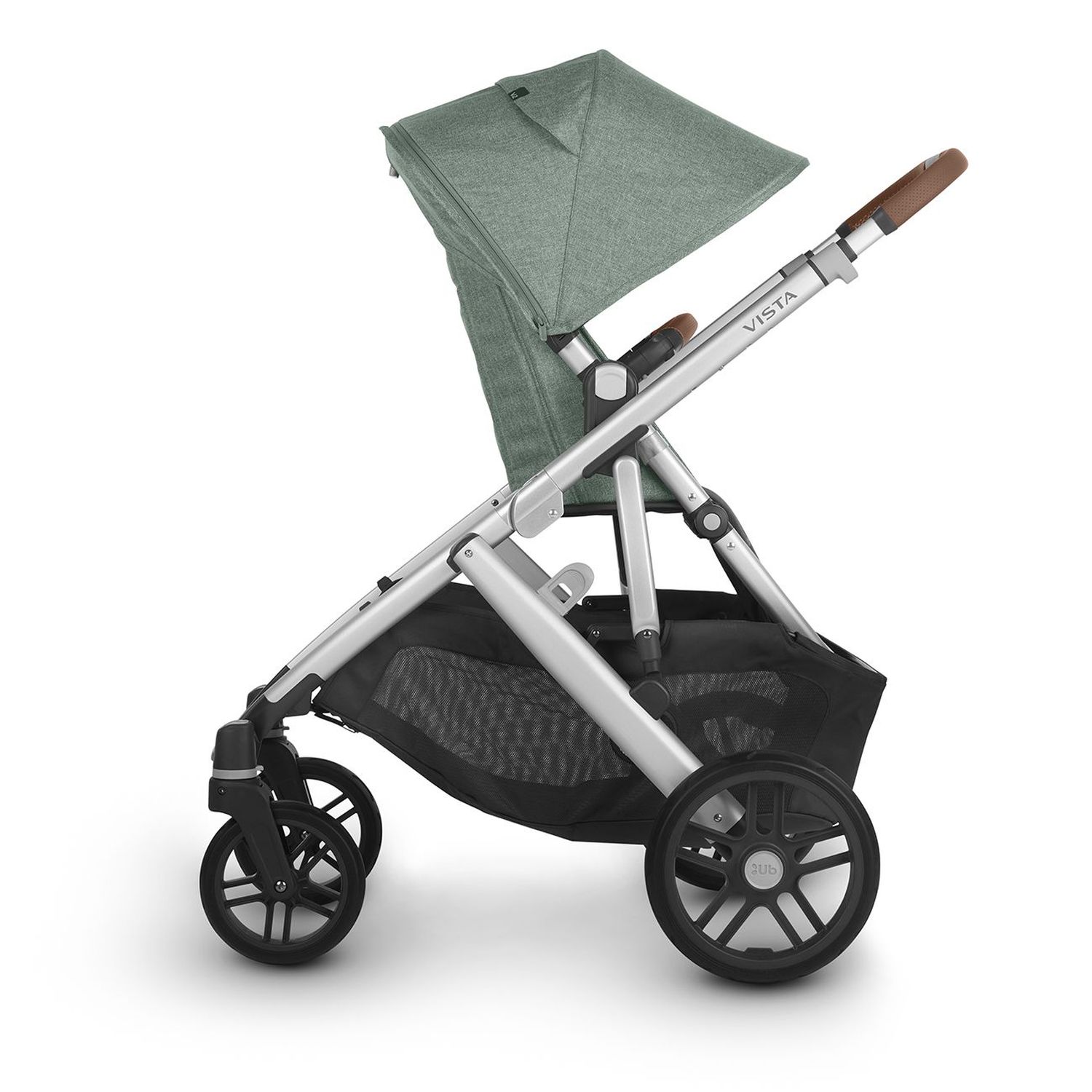 Коляска 2в1 UPPAbaby Vista V2 Emmett Зеленый меланж - фото 13