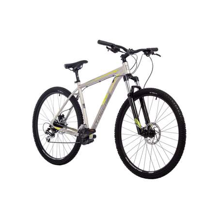 Велосипед горный взрослый Stinger STINGER 29 GRAPHITE EVO серый алюминий размер 18