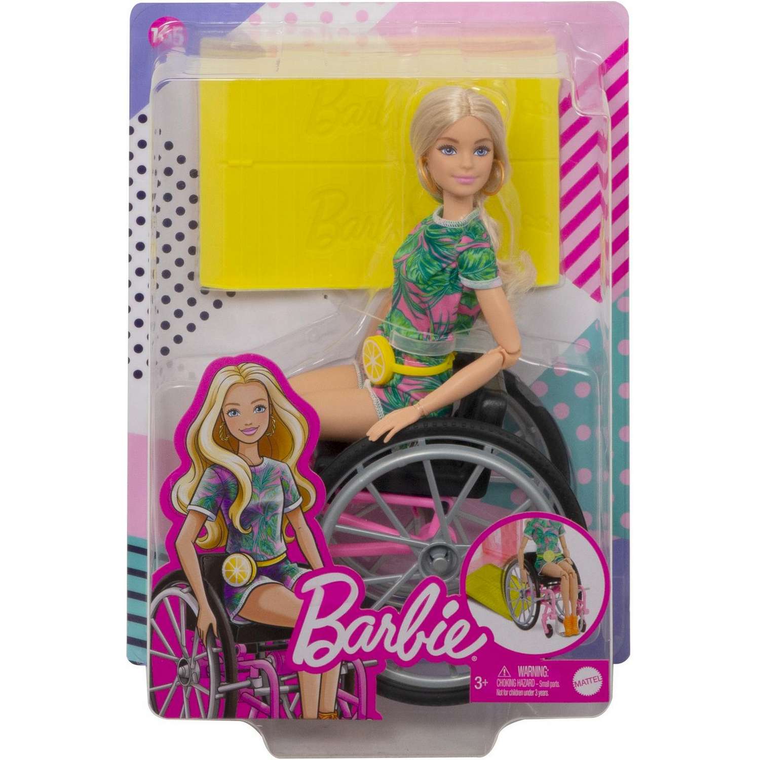 Барби Barbie кукла Кен Инвалидное кресло GWX93