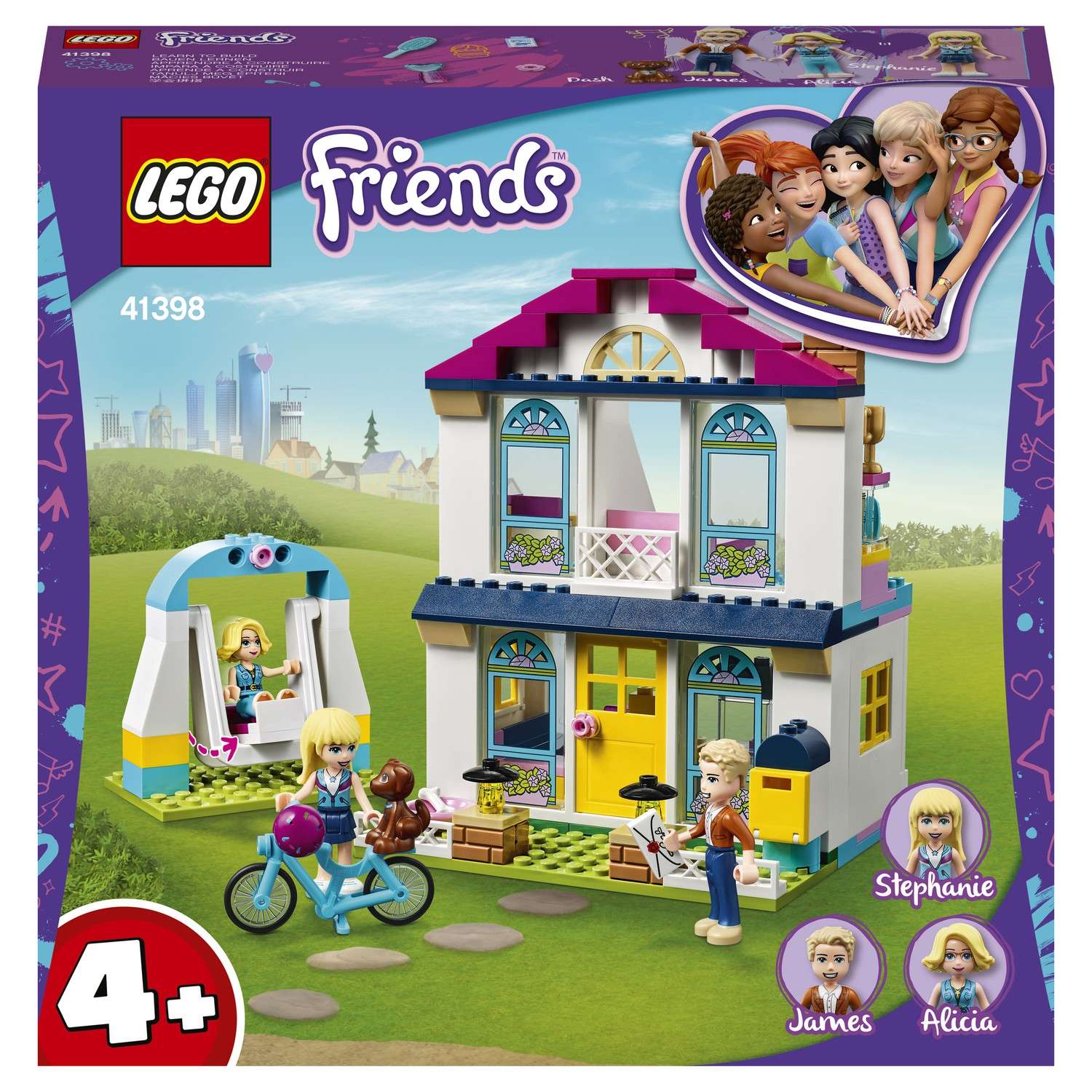 Конструктор LEGO Friends Дом Стефани 41398 - фото 2