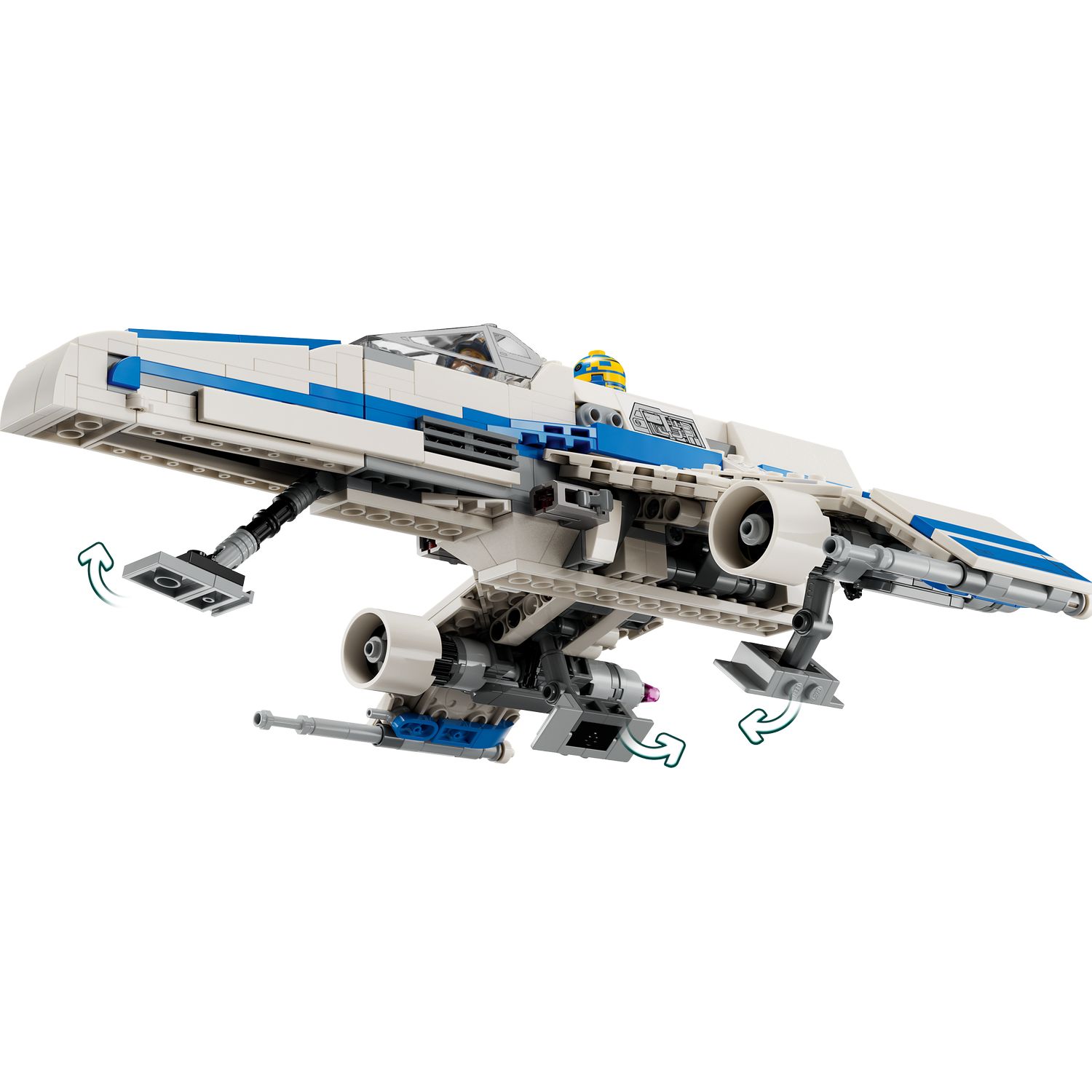 Конструктор LEGO New Republic E-wing vs. Shin Hati's Starfighter 75364 - фото 5