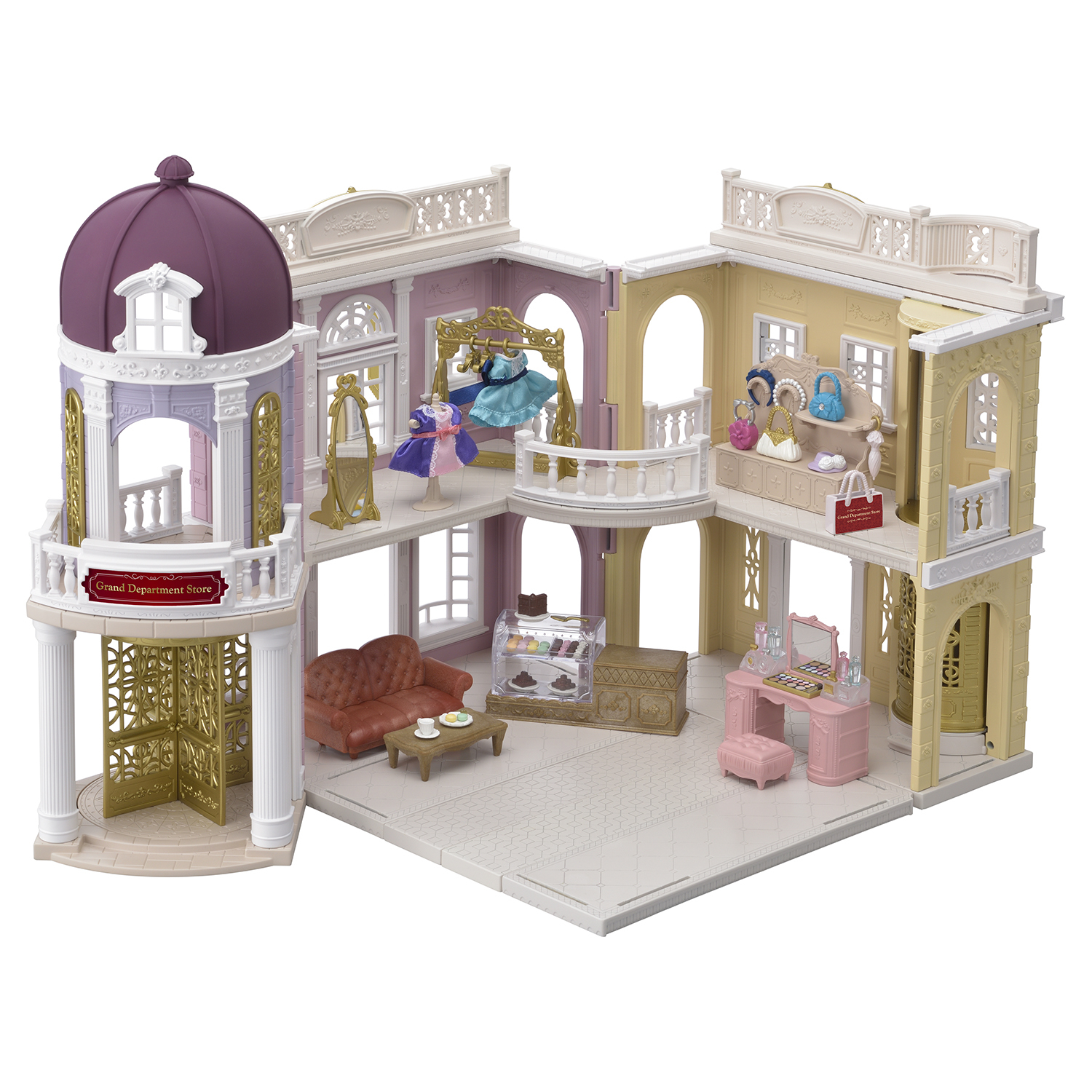 Набор SYLVANIAN FAMILIES TOWN Series Галерея «Гранд Таун» (подарочный набор) - фото 3