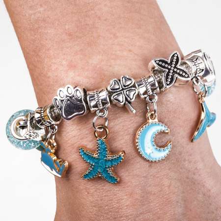Набор для творчества Brauberg создания украшений и браслетов подарочный для девочек