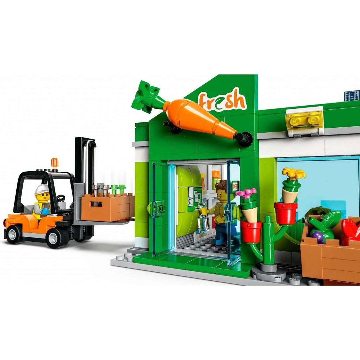 Конструктор LEGO City Grocery Store 60347 - фото 5