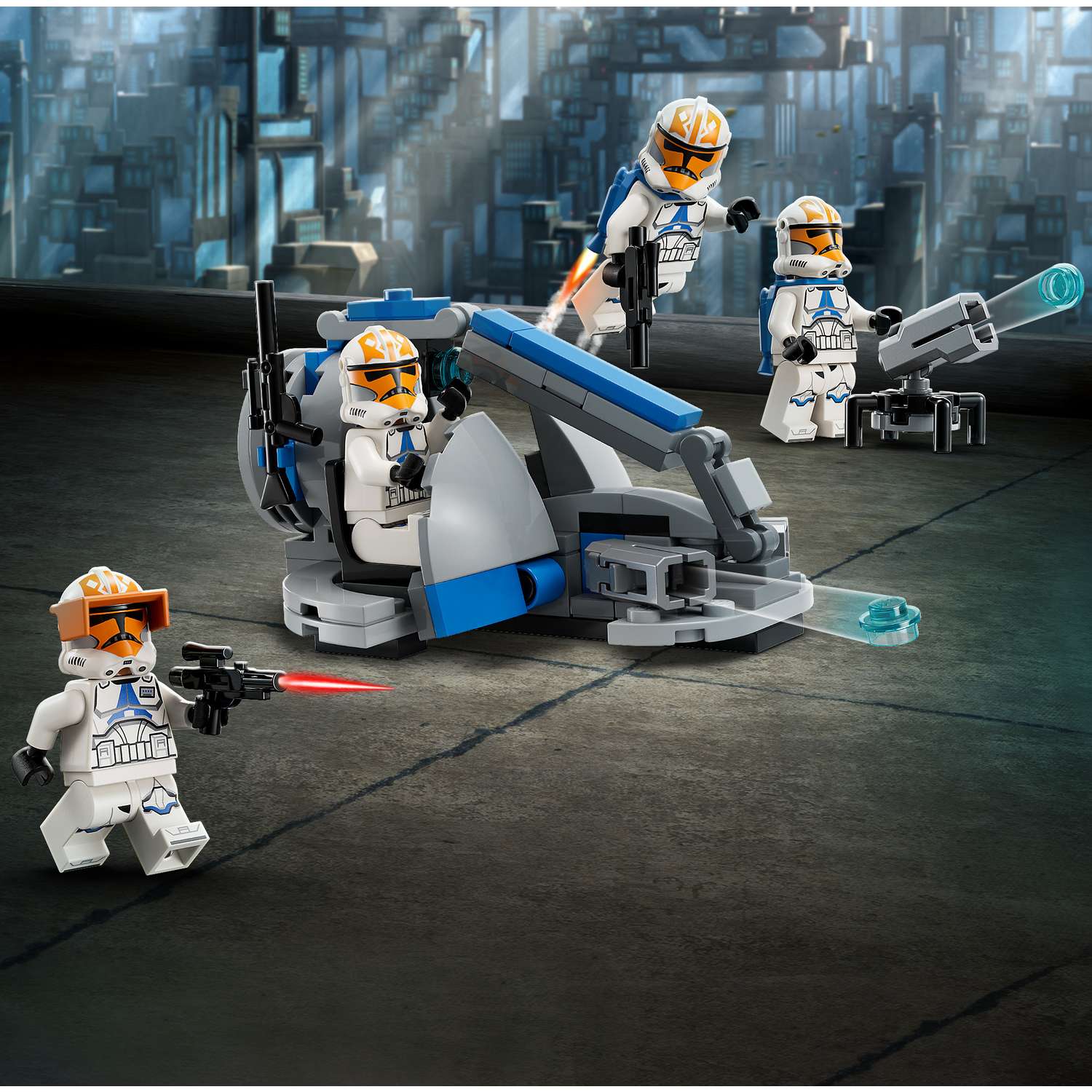 Конструктор LEGO 332nd Ahsoka's Clone Trooper Battle Pack 75359 - фото 11