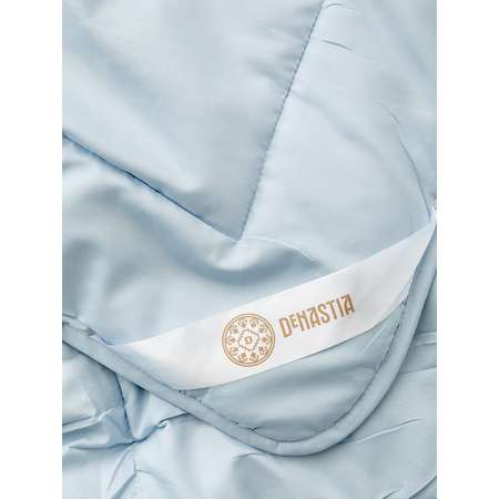 Одеяло/покрывало DeNASTIA 140x205 см голубой R020009