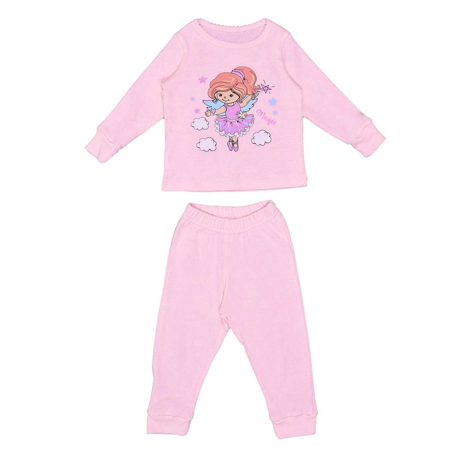 Пижама Mami-kids П-012/розовый - фото 5