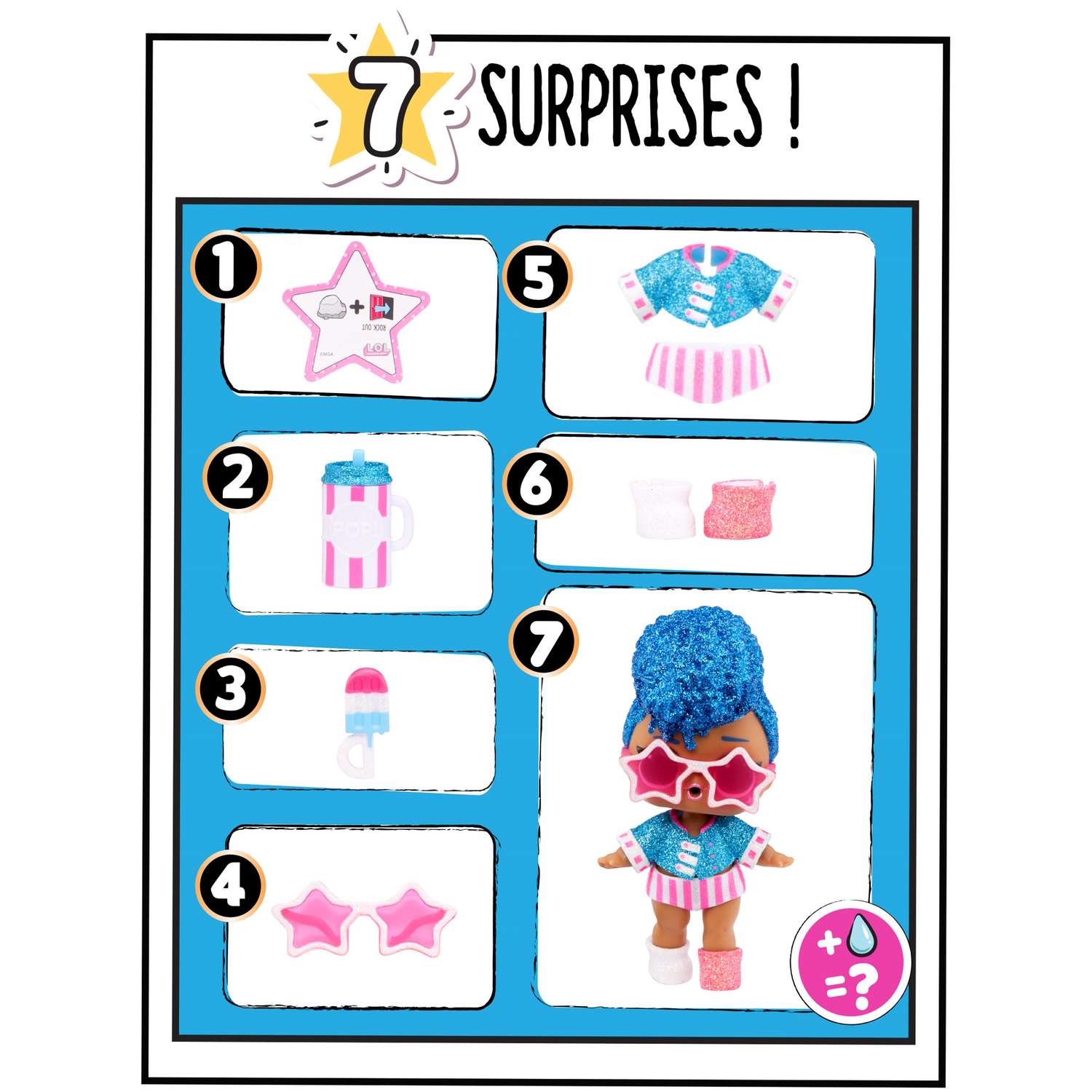 Кукла L.O.L. Surprise Summer Supreme Independent Queen в непрозрачной упаковке (Сюрприз) 581789EUC - фото 6