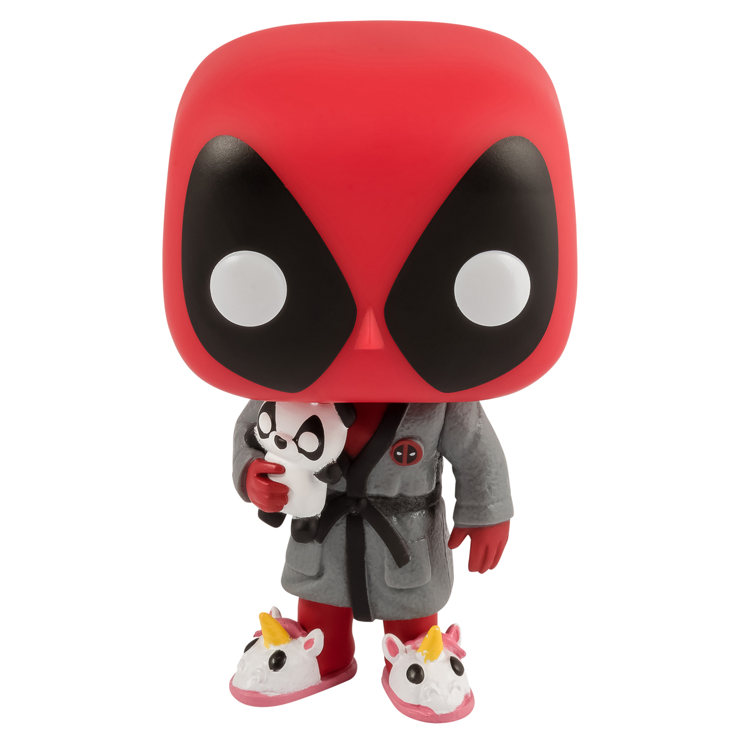 Фигурка Funko Pop bobble Marvel Deadpool in robe - фото 1