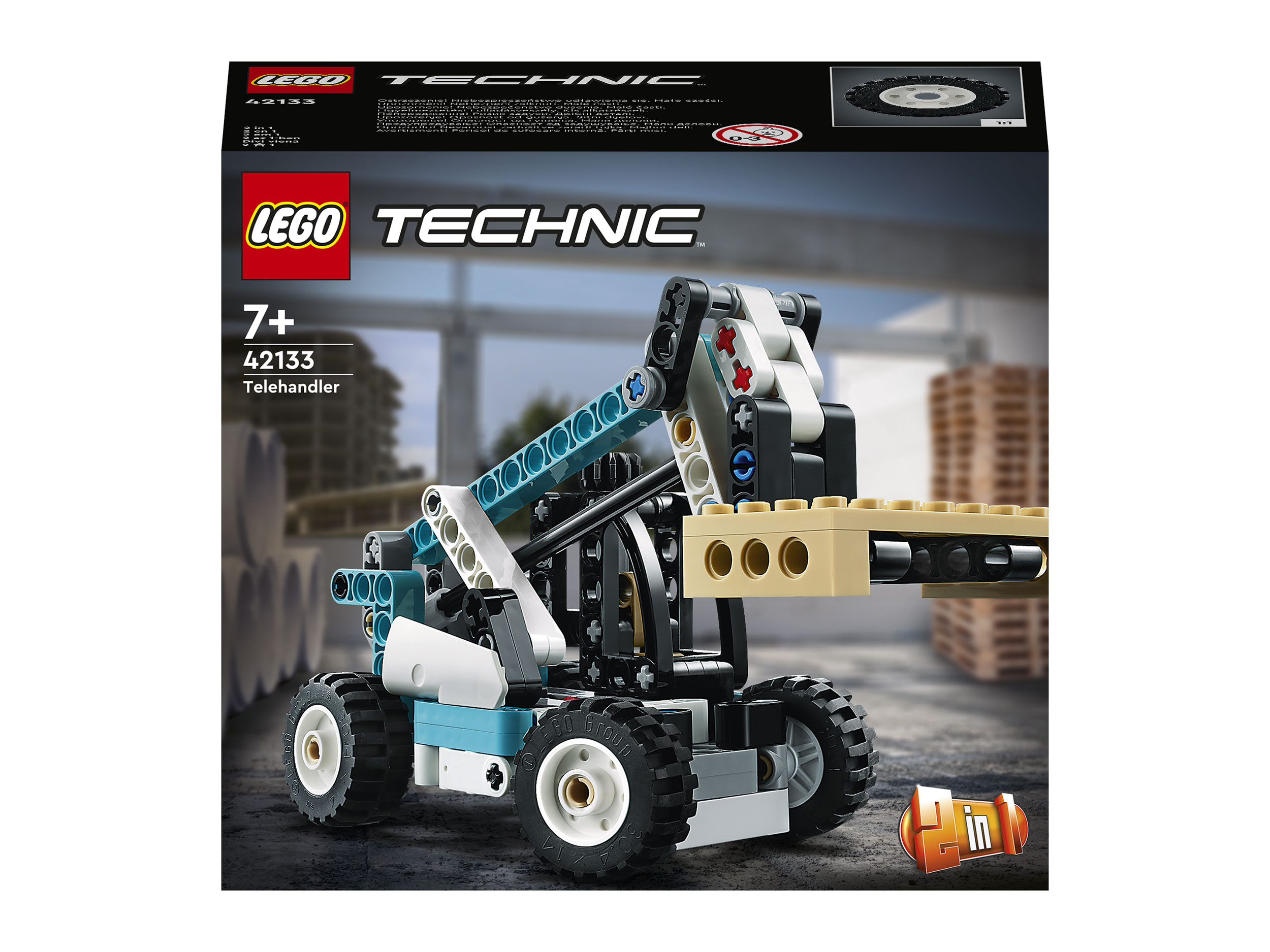 Конструктор LEGO Technic Telehandler Телескопический погрузчик - фото 1