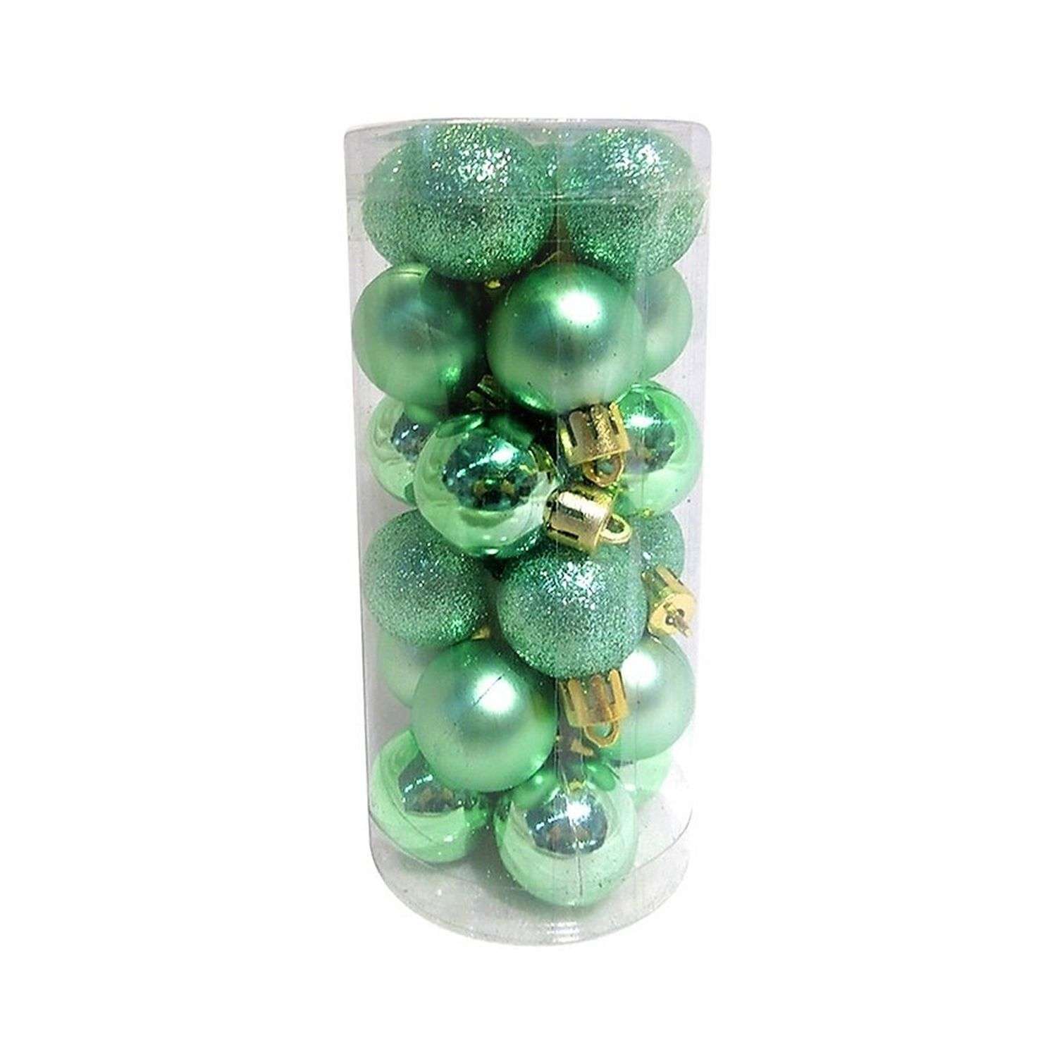 Набор шаров Uniglodis Цвет: зеленый 4 см 00111791 - фото 1
