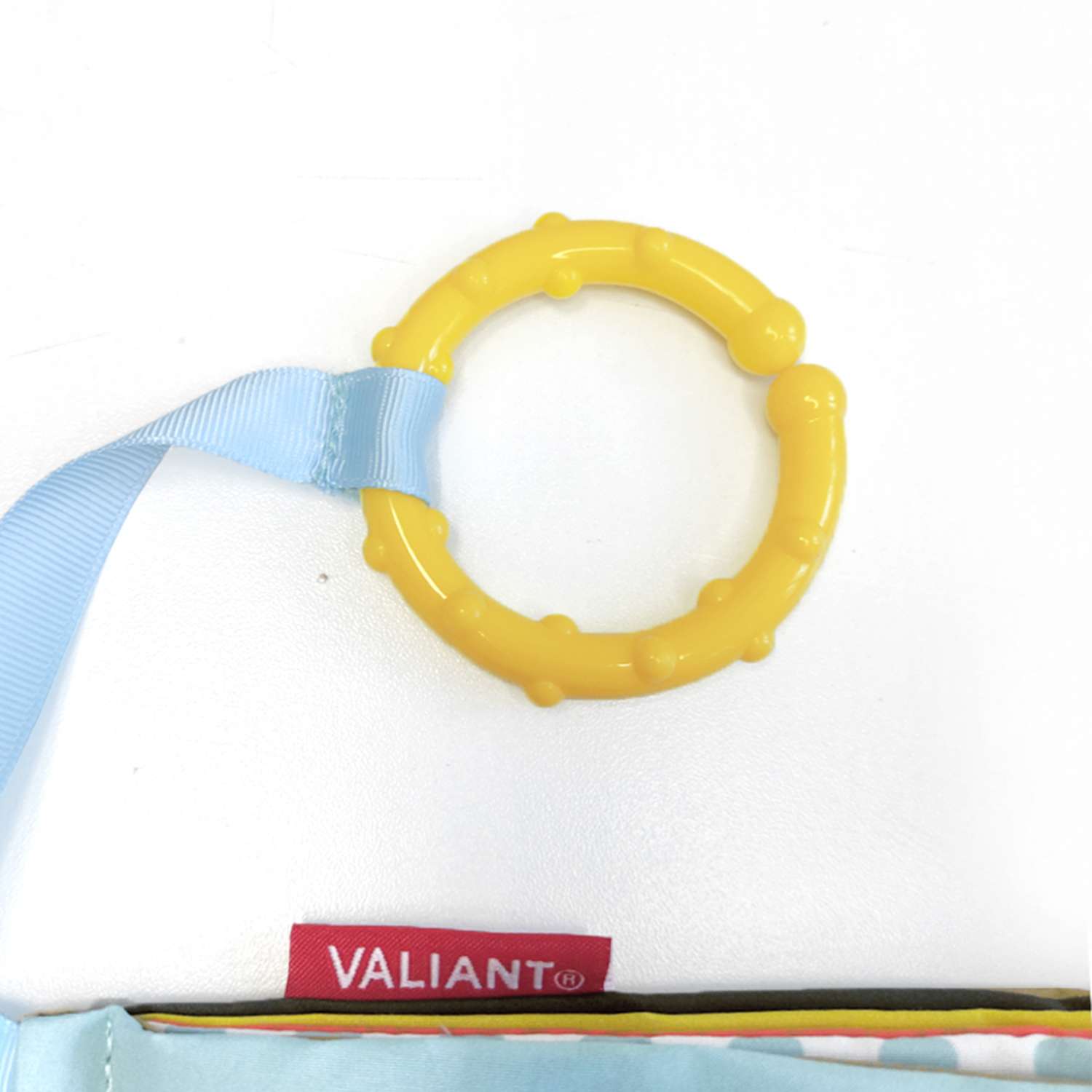 Книжка-игрушка VALIANT для малышей «Лисичка» с прорезывателем и подвесом - фото 5