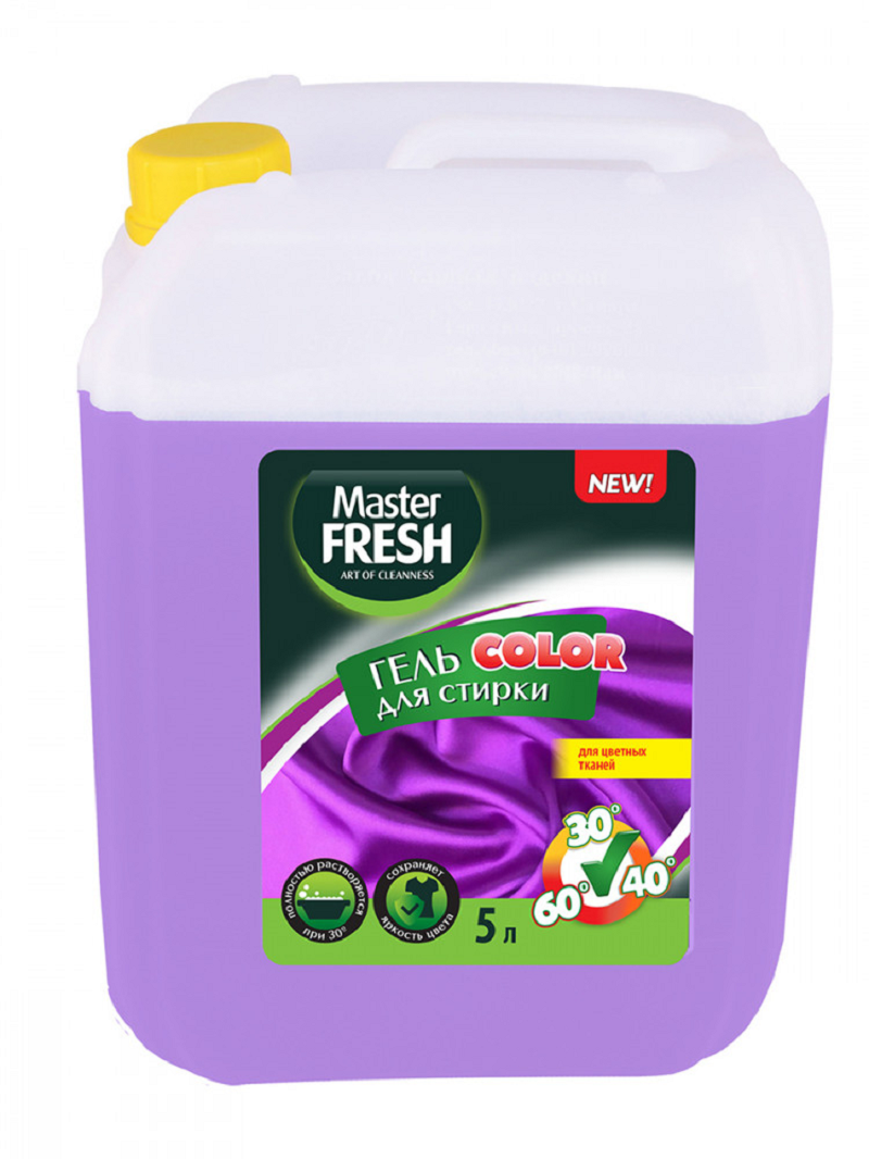 Гель для стирки Master fresh Color 5 л - фото 1