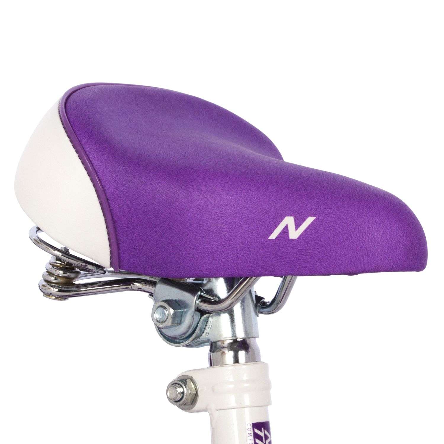 Велосипед 16 белый-фиолетовый NOVATRACK BUTTERFLY - фото 4