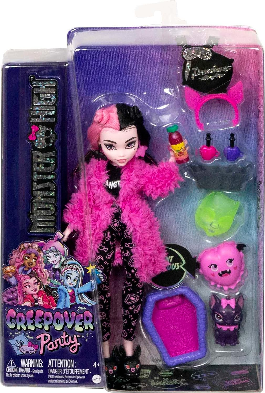 Кукла Monster High Creepover Party Draculaura HKY66 купить по цене 3899 ₽ в  интернет-магазине Детский мир