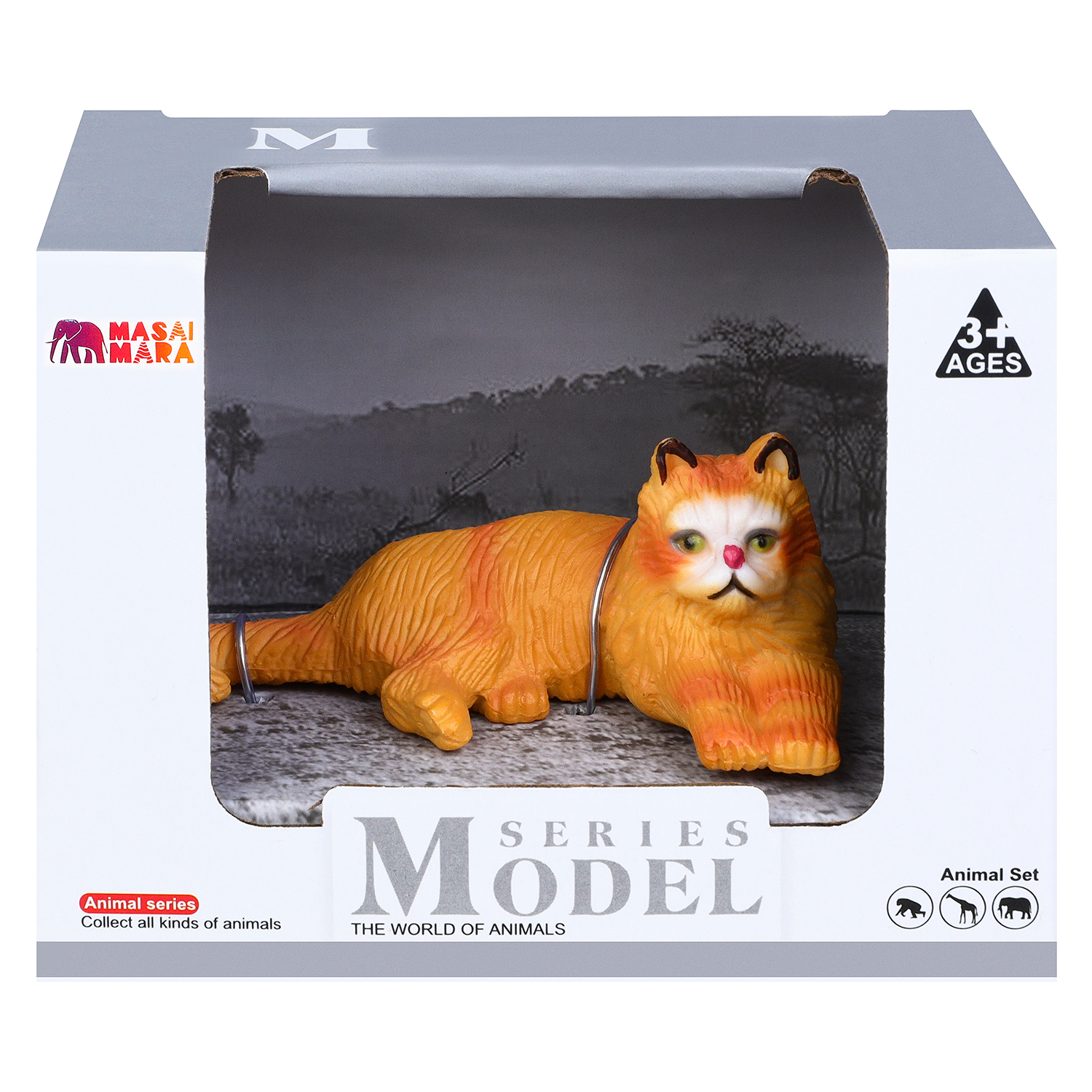 Игрушка фигурка Masai Mara Кошка На ферме MM212-198 - фото 6