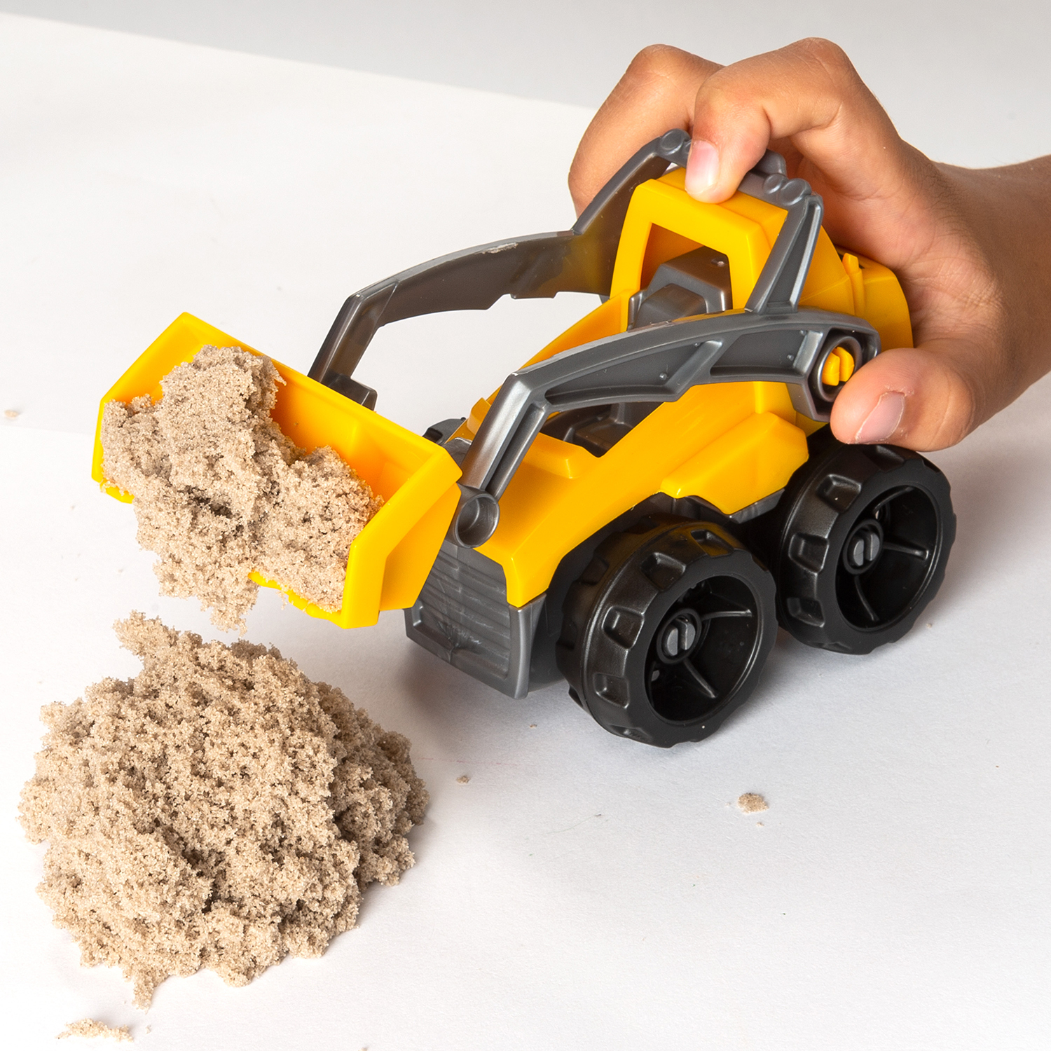 Набор для лепки Kinetic Sand Экскаватор 6044178 - фото 6