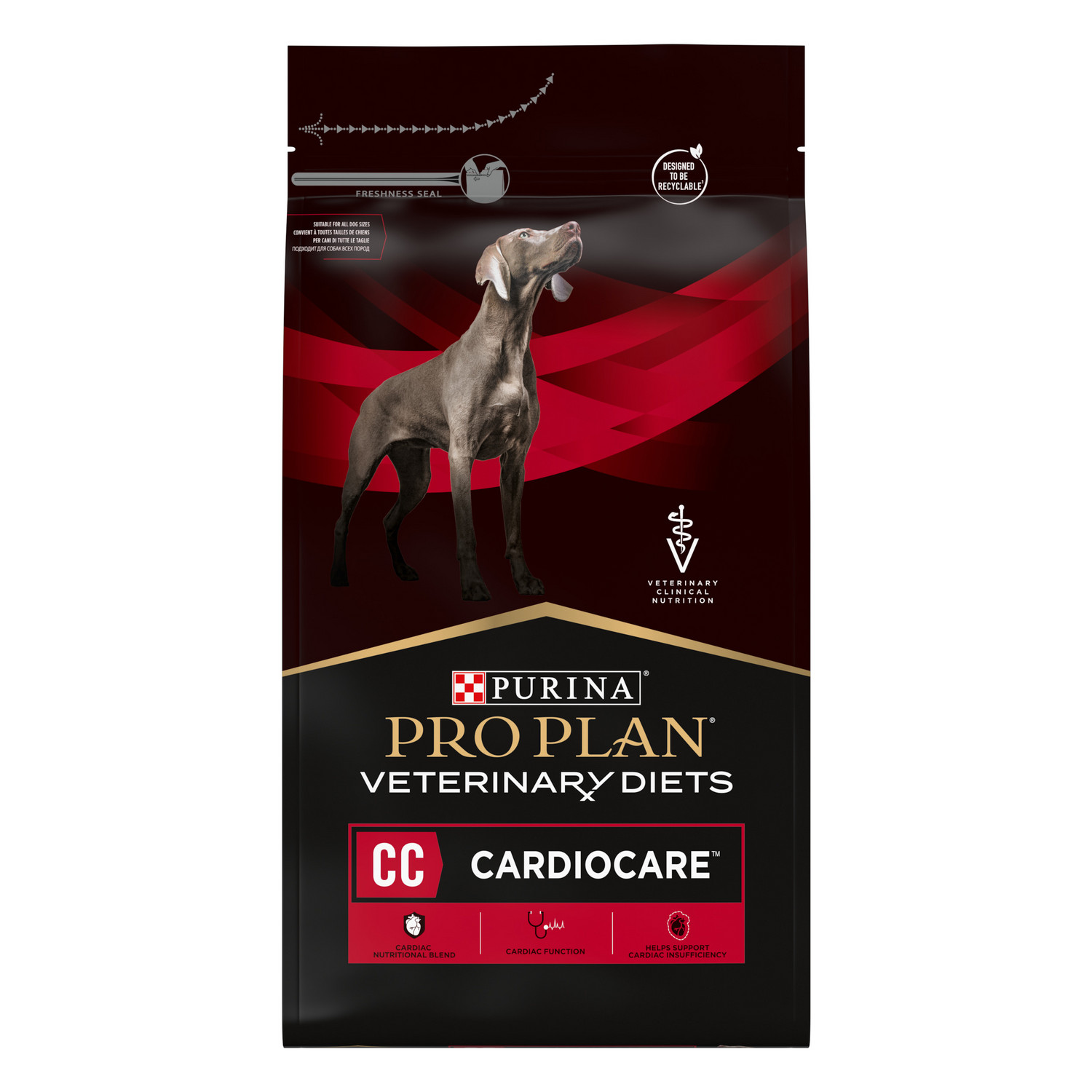 Сухой корм для собак Purina Pro Plan Veterinary diets Club CC 3 кг курица (при заболеваниях сердца, лечебный) - фото 2