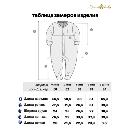 Комбинезон Linas baby