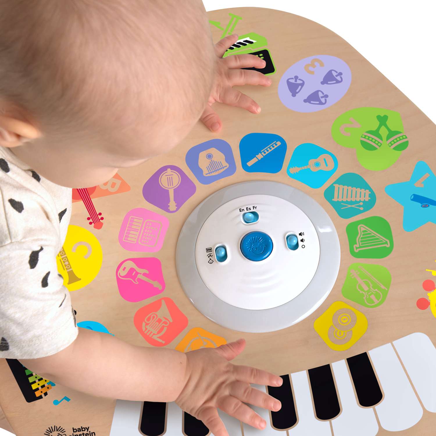 Серия Волшебное прикосновение HAPE Развивающая игрушка для малышей Музыкальный столик сенсорный - фото 10