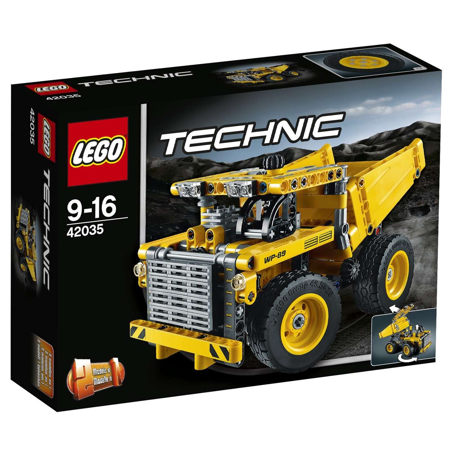Конструктор LEGO Technic Карьерный грузовик (42035) - фото 2