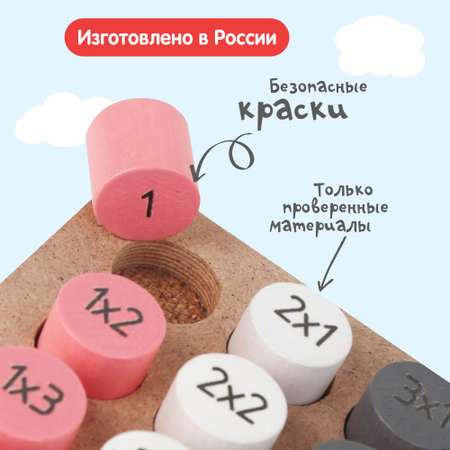 Обучающий набор Краснокамская игрушка Таблица умножения