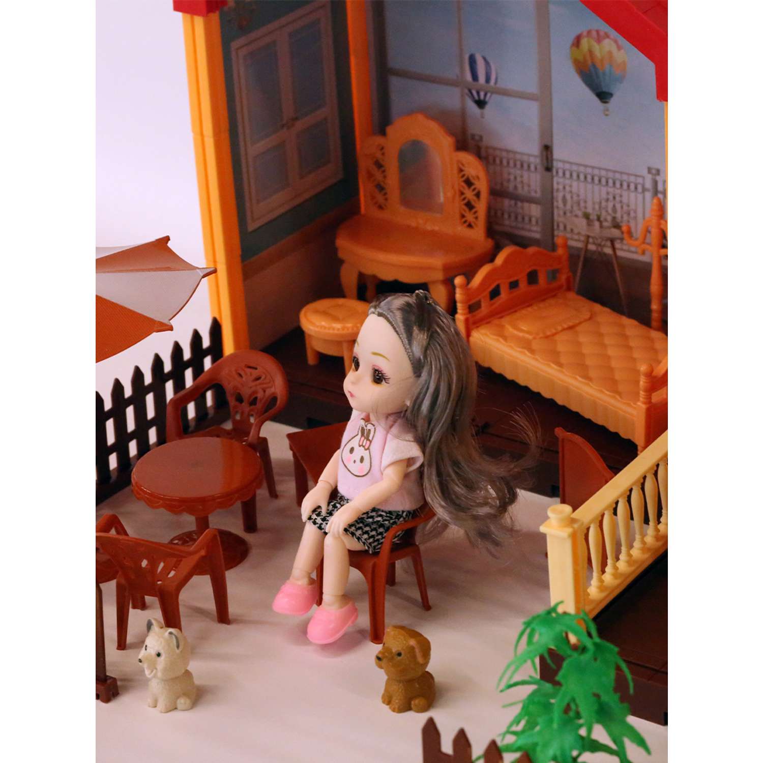 Кукольный домик SHARKTOYS со светом 11500007 - фото 4