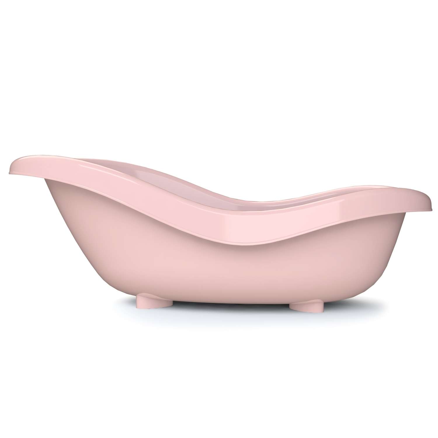 Ванночка для купания KidWick Дони с термометром Розовый-Темно-розовый - фото 2