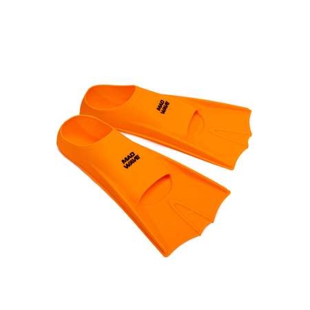 Ласты для плавания Mad Wave Flippers 2XS р.30-33 Orange