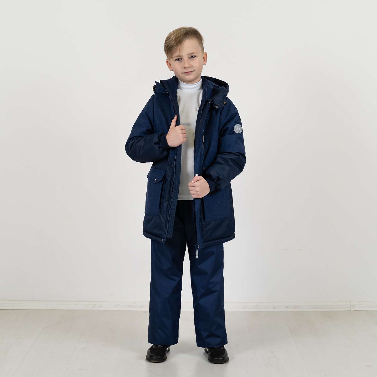 Куртка Arctic kids 70-046 темно-синий - фото 1
