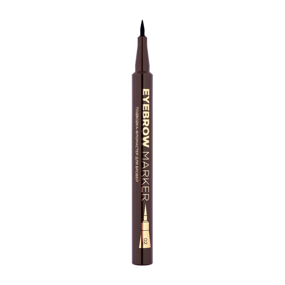 Подводка-фломастер для бровей EVA MOSAIC Eyebrow Marker 1 мл 02 - фото 1